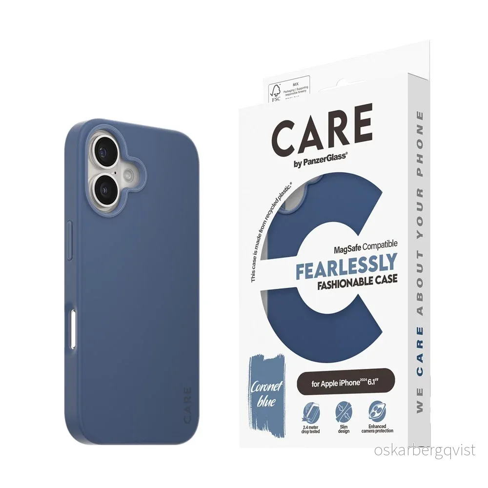 CARE by PanzerGlass iPhone 16 FASHION Fearlessly Fashionable Deksel – v:7201635 CARE by PanzerGlass iPhone 16 FASHION Fearlessly Fashionable Deksel – v:7201635