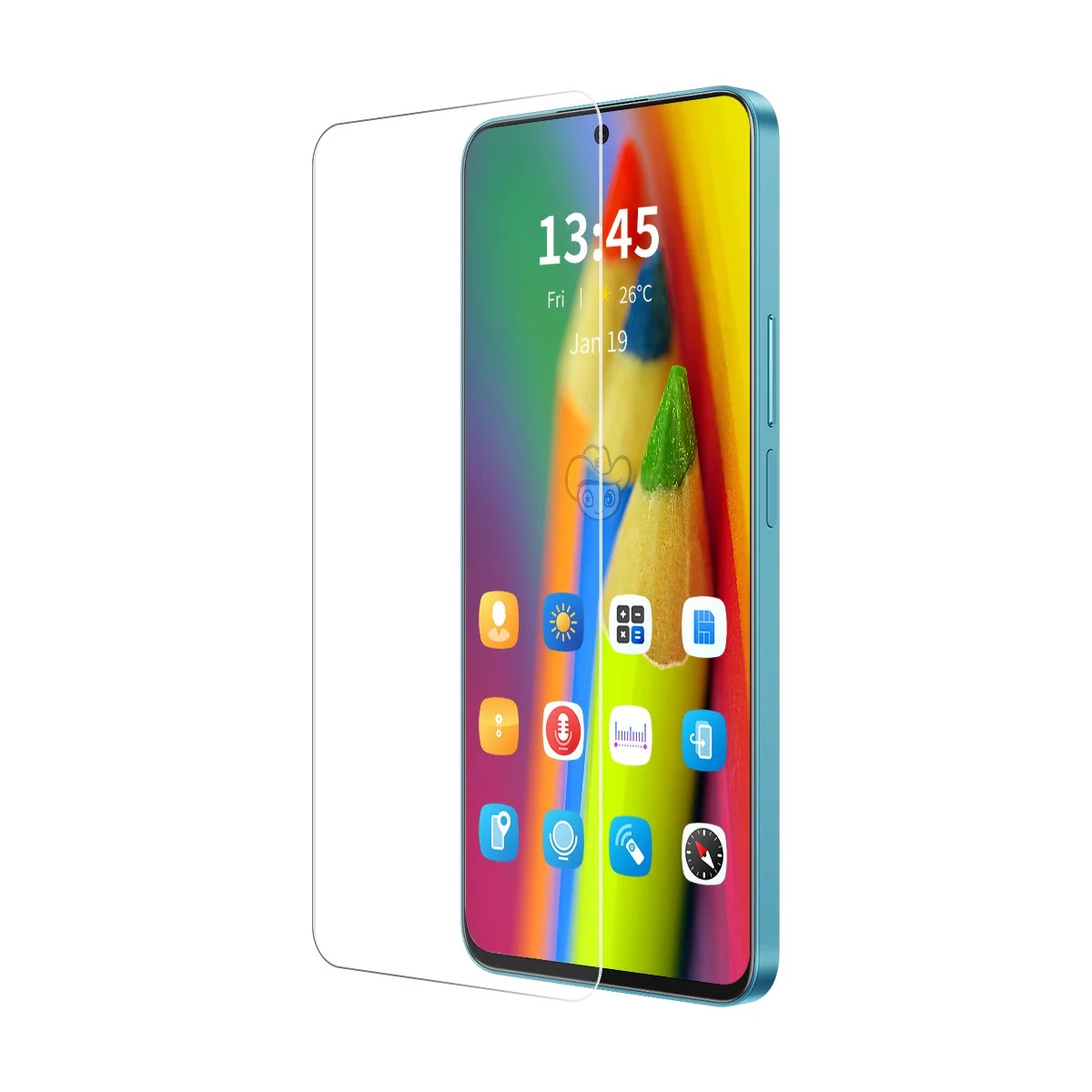 OnePlus Nord CE5 Skjermbeskytter - 9H Glass - Gjennomsiktig v:4292441