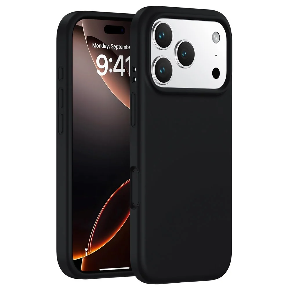 iPhone 18 Pro Max / 17 Pro Max EIDERWOOD Silikondeksel – Svart v:3965207 iPhone 18 Pro Max / 17 Pro Max EIDERWOOD Silikondeksel – Svart v:3965207