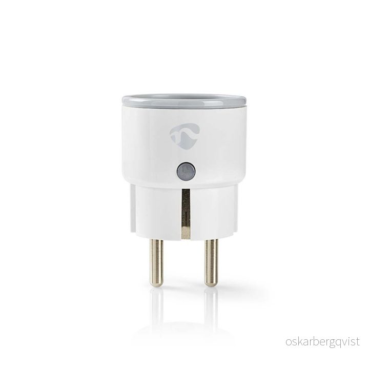 Nedis SmartLife Smart Plug | Wi-Fi | IP21 | Efektmåler | 2500 W | Jordet kontakt / Type F (CEE 7/7) | -10 – 40 °C | Android™ / IOS | Hvit | 1 stk v:1430142 Nedis SmartLife Smart Plug | Wi-Fi | IP21 | Efektmåler | 2500 W | Jordet kontakt / Type F (CEE 7/7) | -10 – 40 °C | Android™ / IOS | Hvit | 1 stk v:1430142