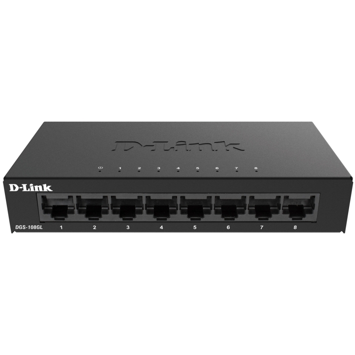 D-Link DGS-108GL Gigabit-svitsj med 8 porter v:1104857