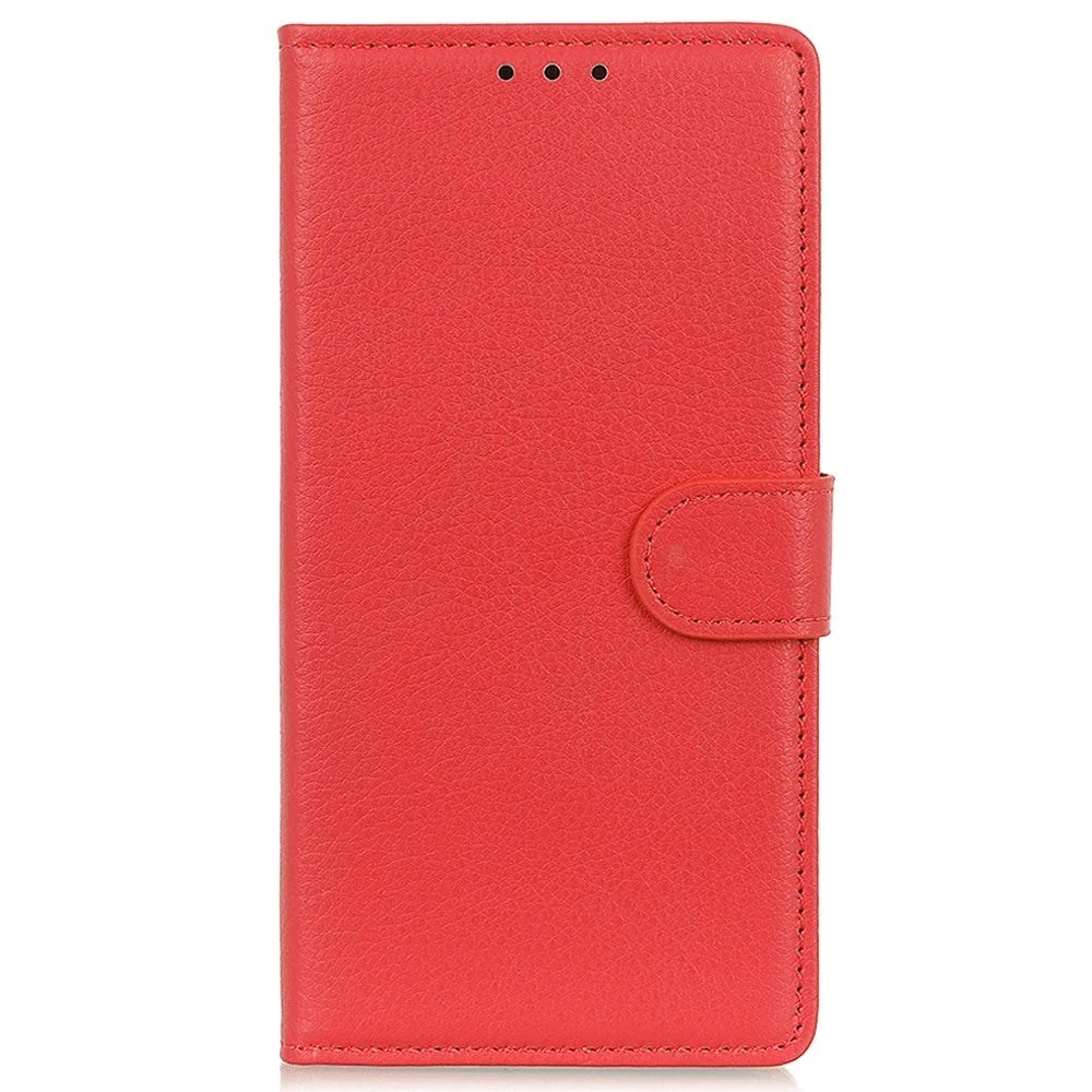 Samsung Galaxy M12 Litchi Skinndeksel med Lommebok – Rød v:6298731 Samsung Galaxy M12 Litchi Skinndeksel med Lommebok – Rød v:6298731