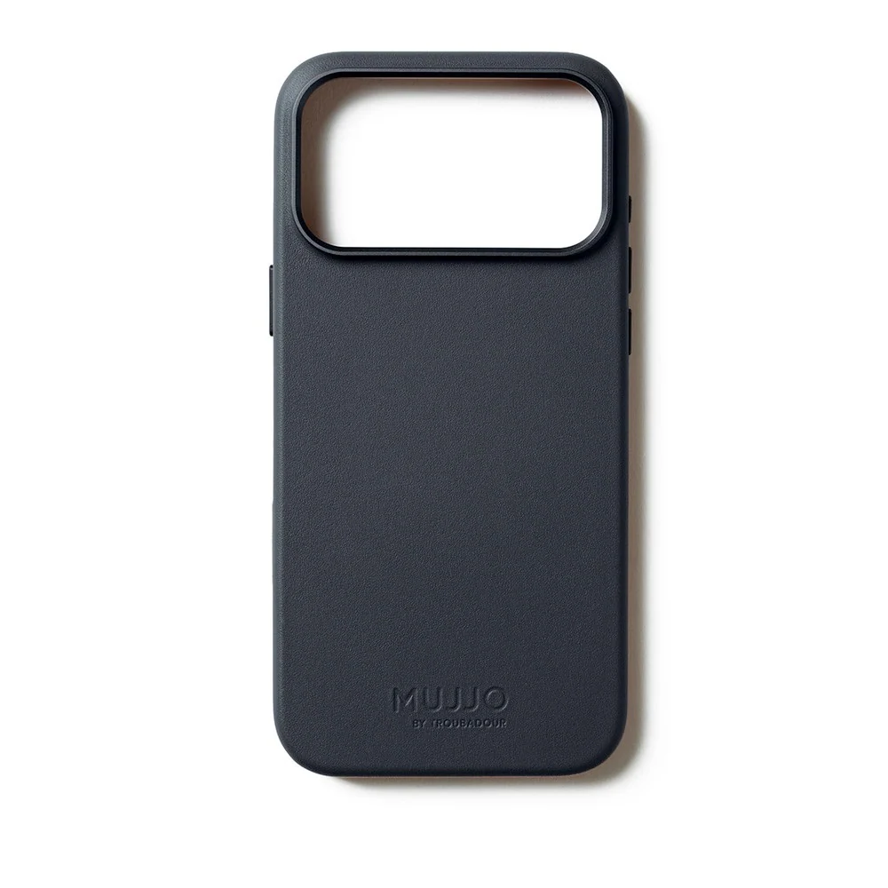 Mujjo iPhone 17 Pro Leather Case – MagSafe Kompatibel – Basalt v:658591 Mujjo iPhone 17 Pro Leather Case – MagSafe Kompatibel – Basalt v:658591