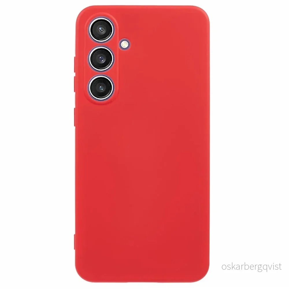 EIDERWOOD Samsung Galaxy A57 Fôret Fleksibelt Plast Deksel – Rød v:5953585
