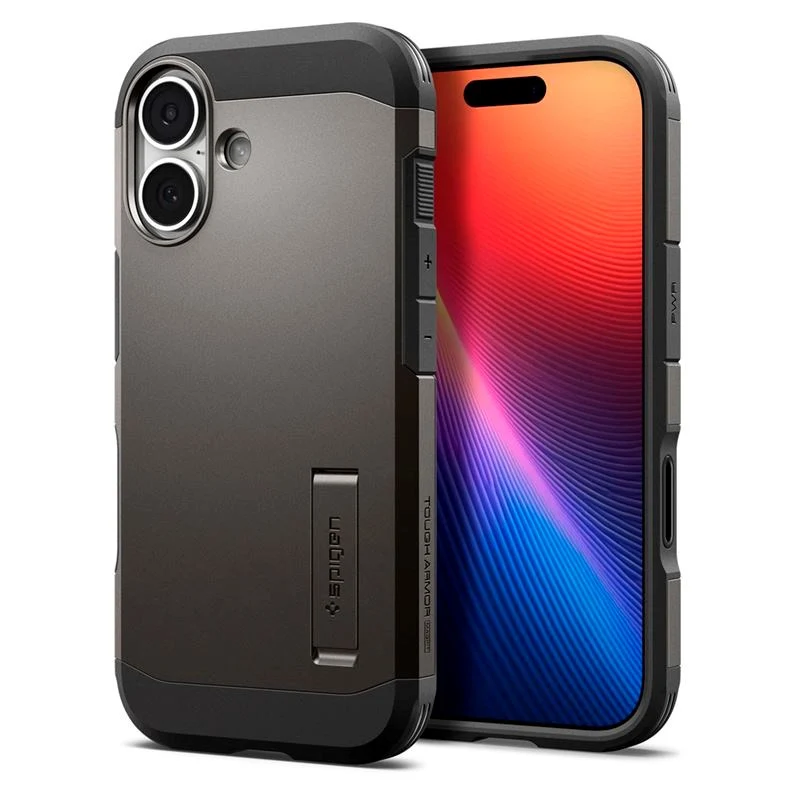 iPhone 17 Spigen Tough Armor T Deksel - MagSafe Kompatibel - Grå v:7981043