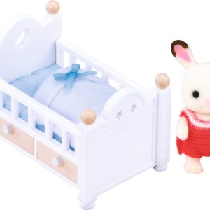 Sylvanian Families Sjokoladekanin babysett (barneseng) v:3327304 Sylvanian Families Sjokoladekanin babysett (barneseng) v:3327304