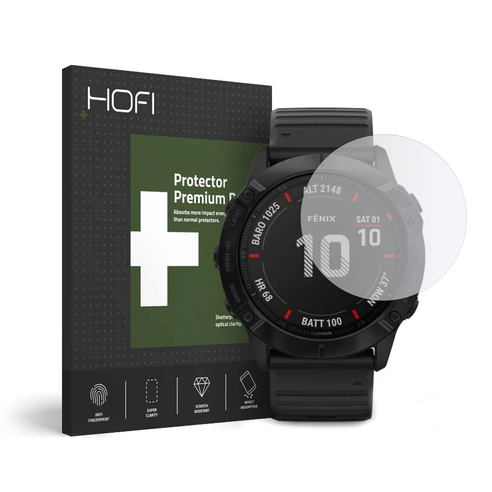 Garmin Fenix 6X/6X Pro Hofi Herdet Glass – Skjermbeskytter – Gjennomsi v:1595488 Garmin Fenix 6X/6X Pro Hofi Herdet Glass – Skjermbeskytter – Gjennomsi v:1595488