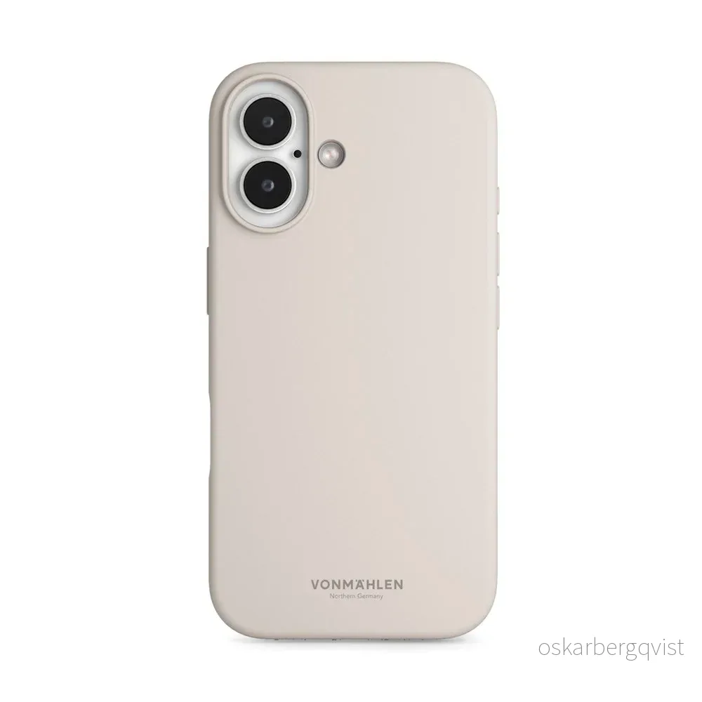 Vonmählen iPhone 16 Eco Silikon Deksel – MagSafe Kompatibel – Cream v:5008358 Vonmählen iPhone 16 Eco Silikon Deksel – MagSafe Kompatibel – Cream v:5008358