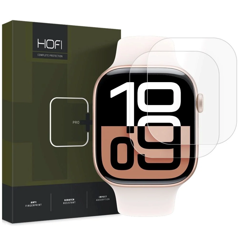 Apple Watch 11 / 10 (42mm) Hofi Hydroflex Pro+ Beskyttelsesfilm – 2 St v:9700808