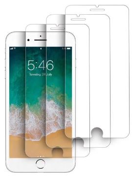 3-pakke Premium Screen protector herdet glass 9H for iPhone 6/7/8/SE v:4936367
