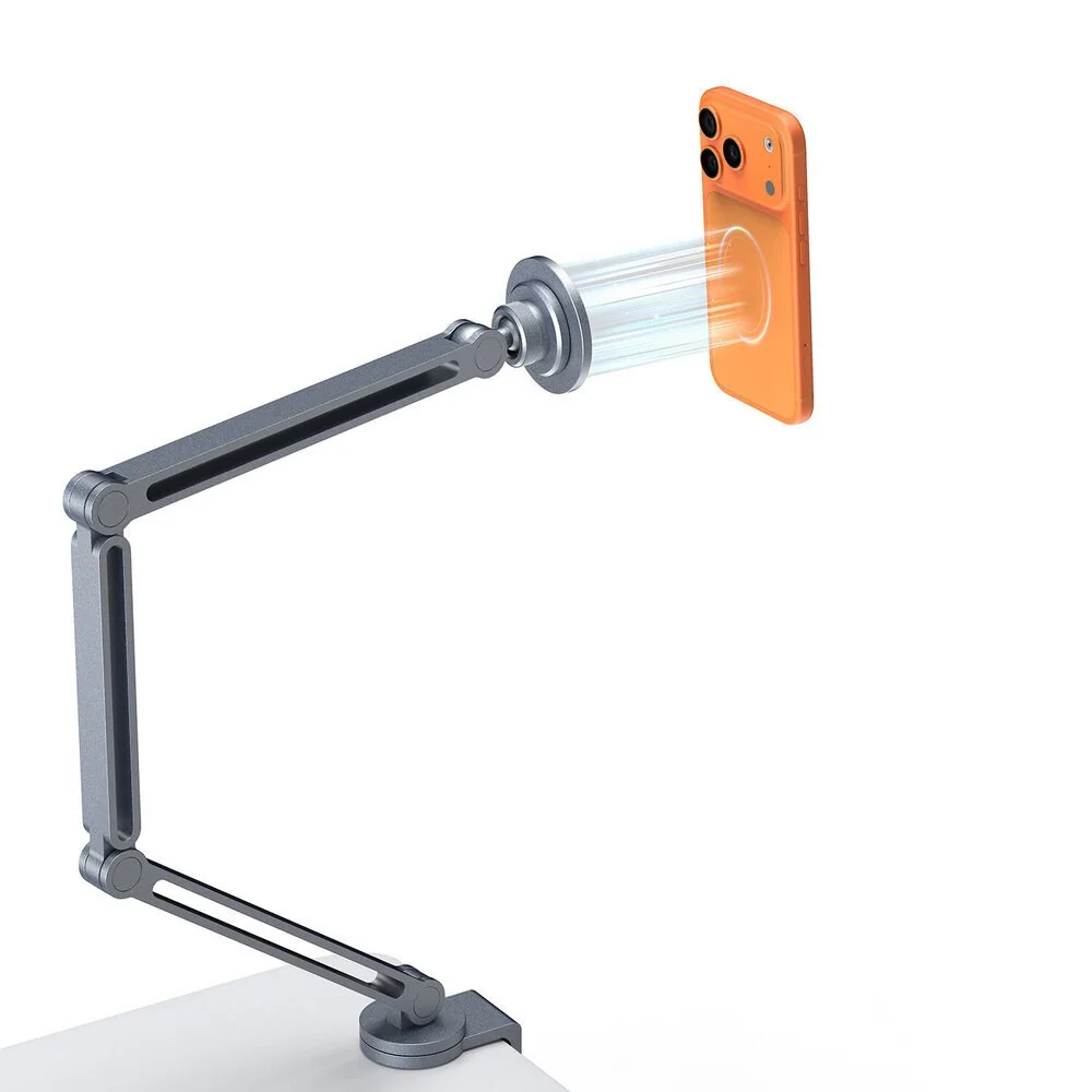 4Smarts ErgoPro Magnetisk Holder m. Skrivebordsklemme – Grå v:9314060 4Smarts ErgoPro Magnetisk Holder m. Skrivebordsklemme – Grå v:9314060