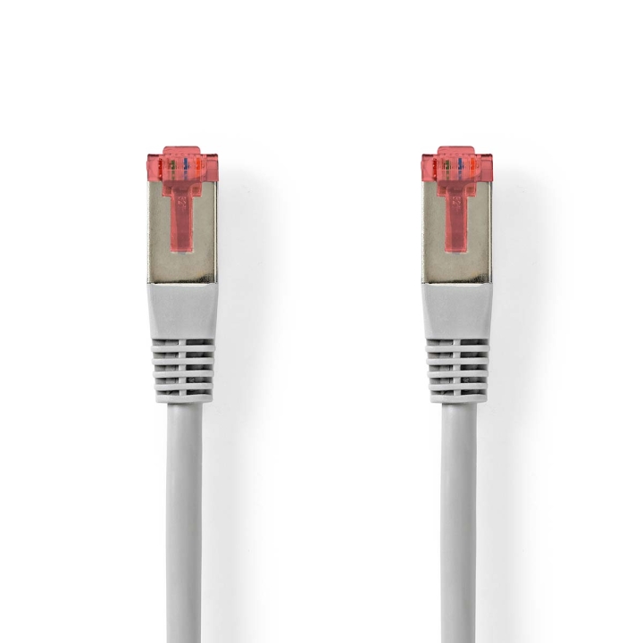 Nedis CAT6 Nettverkskabel | RJ45 Han | RJ45 Han | SF/UTP | 0.50 m | Rund | PVC | Grå | Label v:8735140