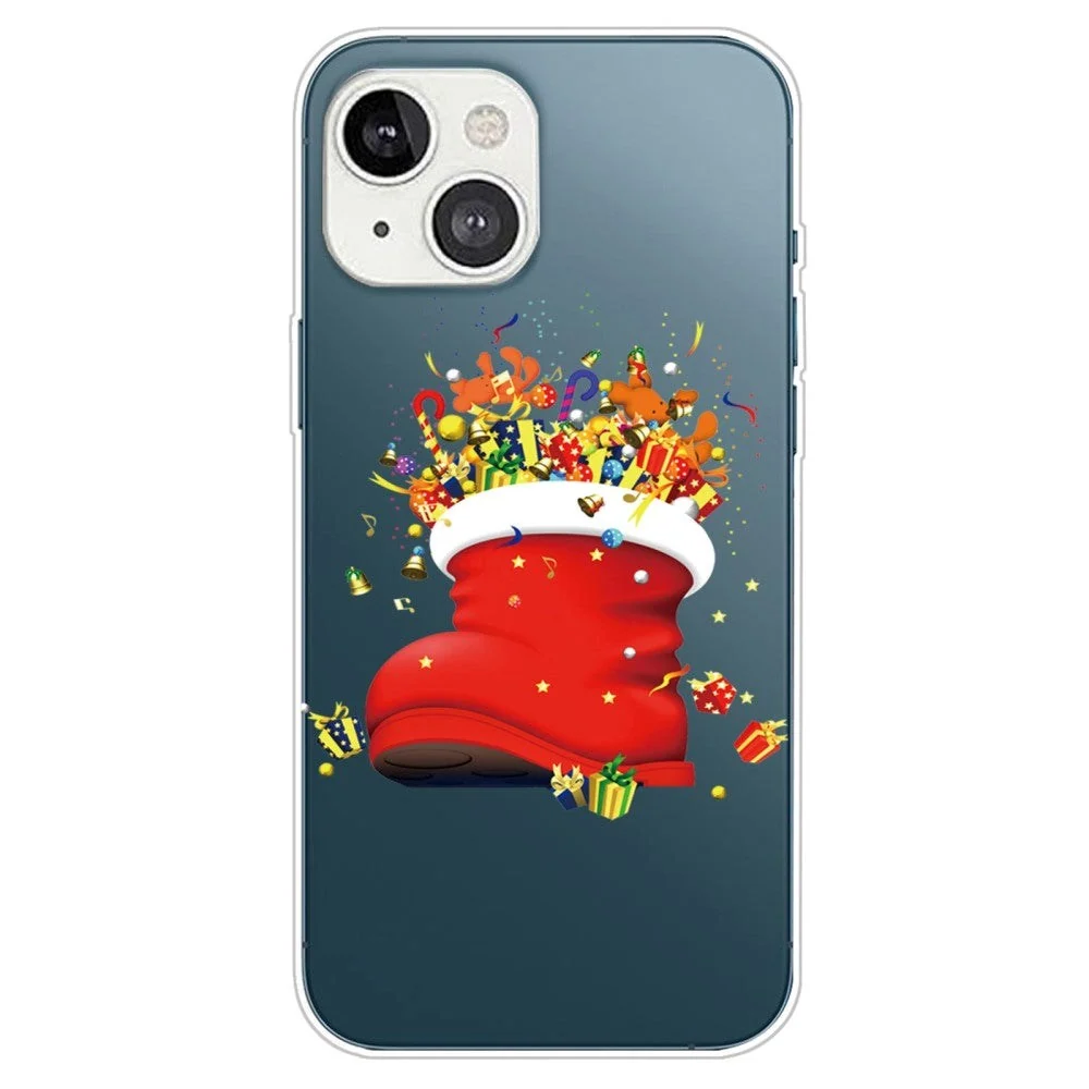 iPhone 14 Plus TPU Plast Jul Deksel – Julestrømpe v:8842520 iPhone 14 Plus TPU Plast Jul Deksel – Julestrømpe v:8842520