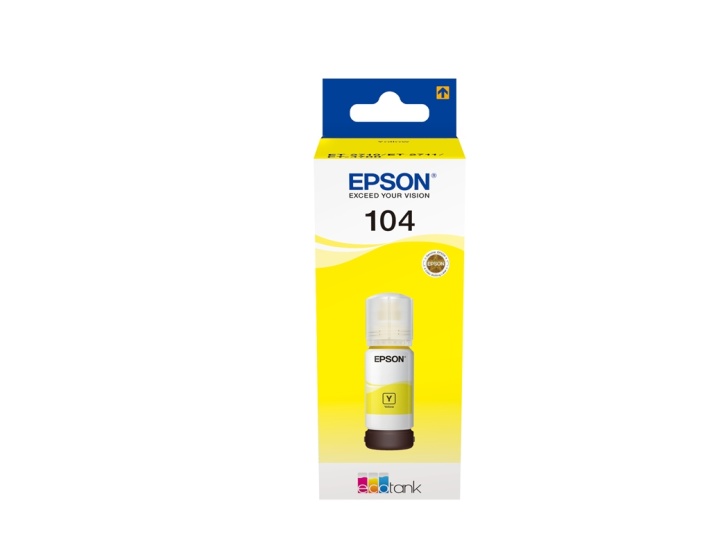 Epson 104 EcoTank Yellow blekkflaske v:4375277