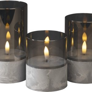 Konstsmide Ljus med glasdekoration 1819-300 LED Konstsmide v:7568123 Konstsmide Ljus med glasdekoration 1819-300 LED Konstsmide v:7568123