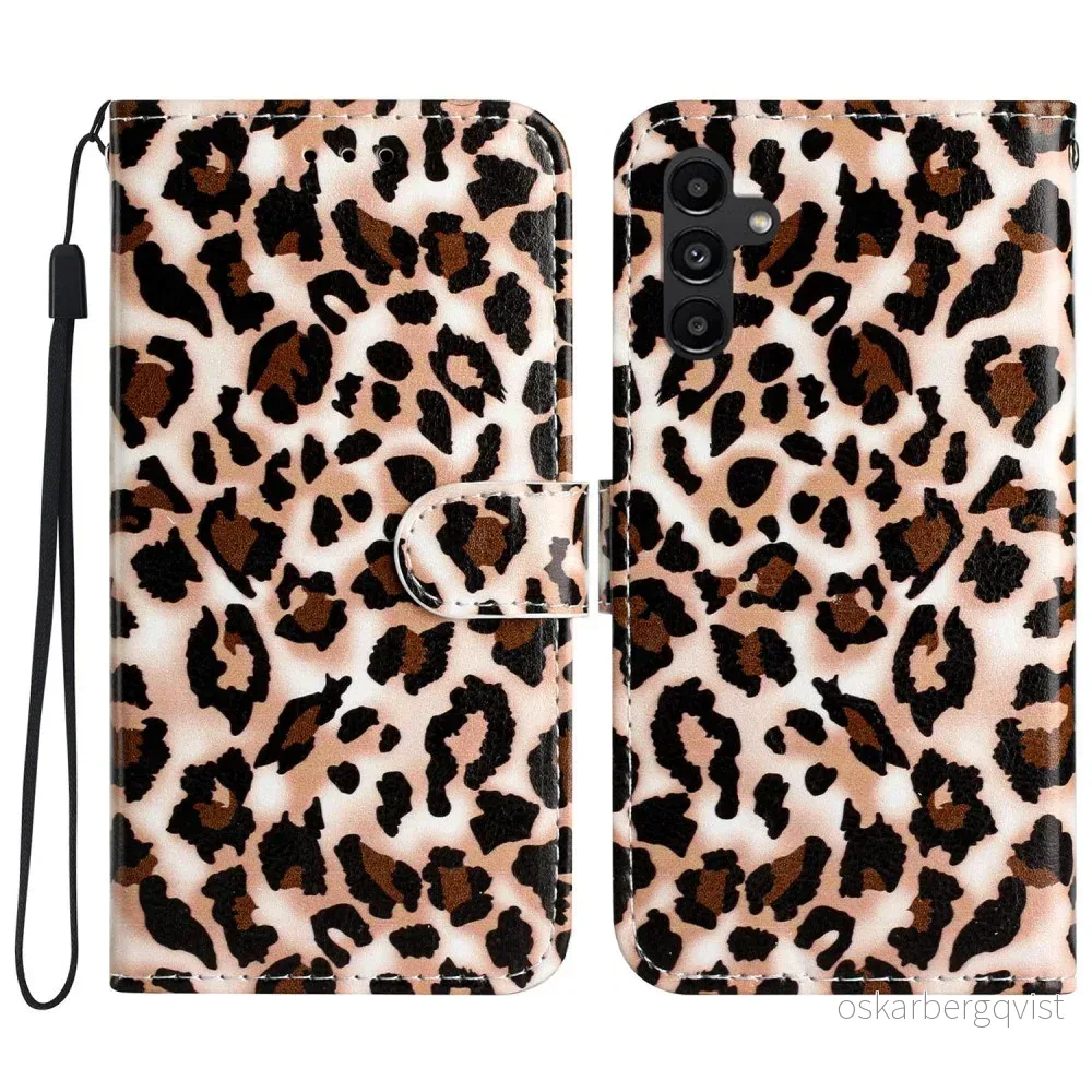 EIDERWOOD Samsung Galaxy S24 FE Kunstskinn Flip Deksel med Stropp og L v:3482701 EIDERWOOD Samsung Galaxy S24 FE Kunstskinn Flip Deksel med Stropp og L v:3482701
