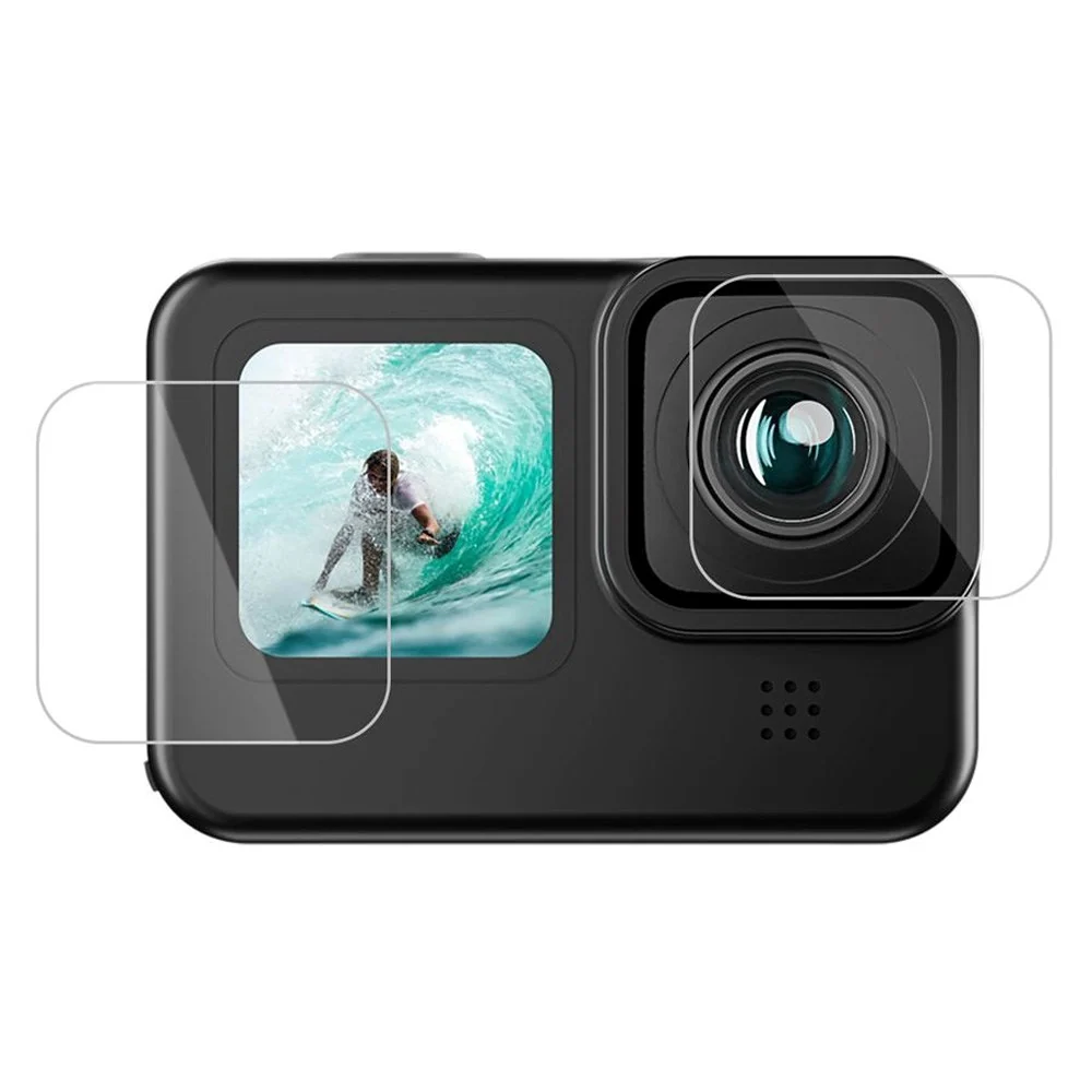 TELESIN GoPro Hero 9 / 10 / 11 / 12 Beskyttende Film – Gjennomsiktig v:8257573 TELESIN GoPro Hero 9 / 10 / 11 / 12 Beskyttende Film – Gjennomsiktig v:8257573