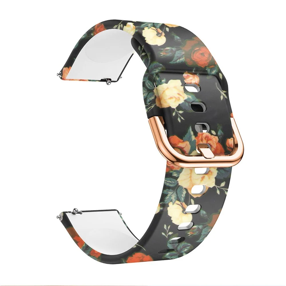 EIDERWOOD Universal (20mm) Smartklokke Silikonrem – Roser v:3575392 EIDERWOOD Universal (20mm) Smartklokke Silikonrem – Roser v:3575392