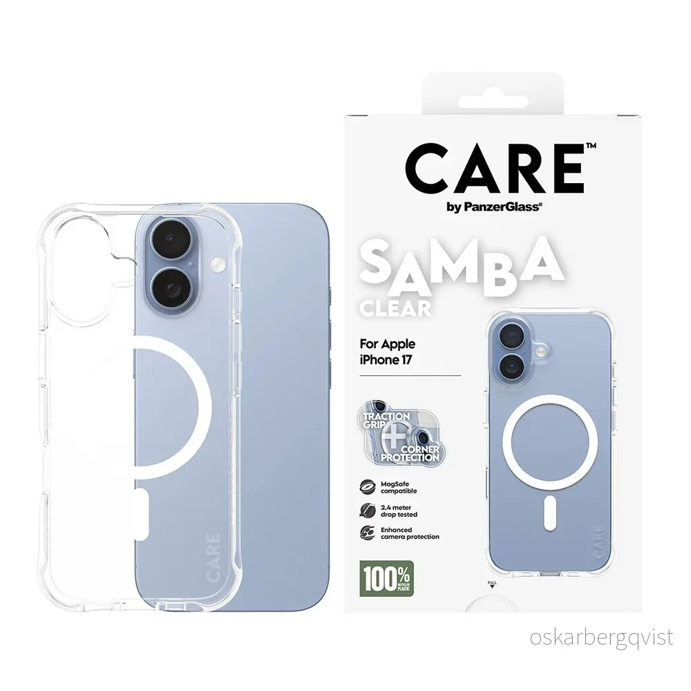 CARE by PanzerGlass iPhone 17 Fashionable Samba Deksel - MagSafe Kompa v:5132022