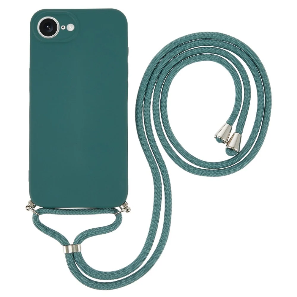 iPhone 17e / 16e EIDERWOOD Fôret Fleksibelt Plast Deksel m. Stropp – M v:1760464