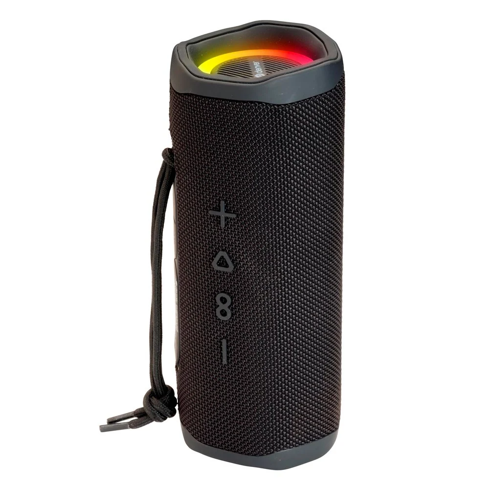 Denver IPX5 Vannbestandig Trådløs Bluetooth Høyttaler med Innebygd Lys v:1811352 Denver IPX5 Vannbestandig Trådløs Bluetooth Høyttaler med Innebygd Lys v:1811352