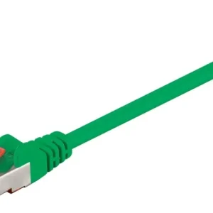 Goobay Kretskabel CAT 6, S/FTP (PiMF), grønn, 1,5 m kobberleder (CU), halogenfri kabelmantel (LSZH) v:8657503 Goobay Kretskabel CAT 6, S/FTP (PiMF), grønn, 1,5 m kobberleder (CU), halogenfri kabelmantel (LSZH) v:8657503