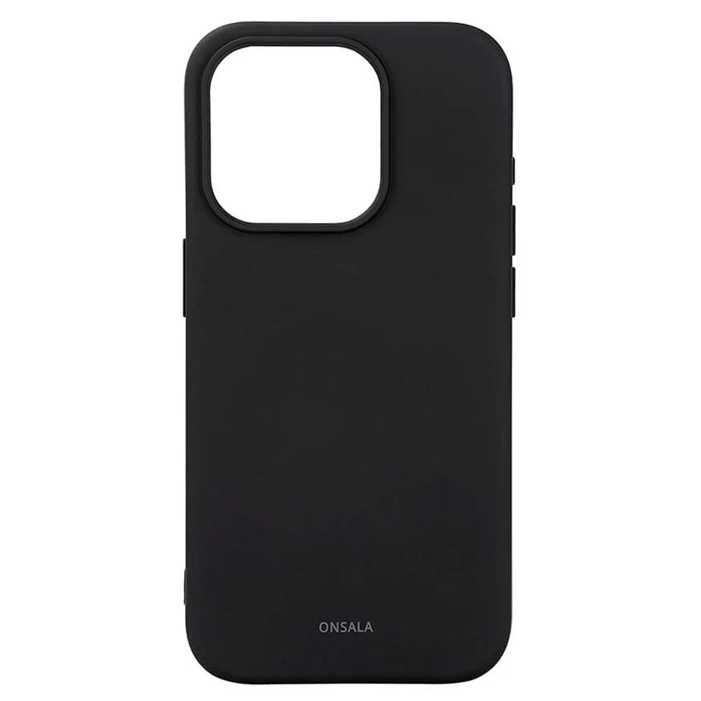 iPhone 15 Pro Onsala Silikon Deksel – MagSafe-kompatibelt – Svart v:8719046 iPhone 15 Pro Onsala Silikon Deksel – MagSafe-kompatibelt – Svart v:8719046
