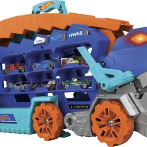Hot Wheels City Ultimate Hauler – T-Rex biltransportør v:2394735 Hot Wheels City Ultimate Hauler – T-Rex biltransportør v:2394735