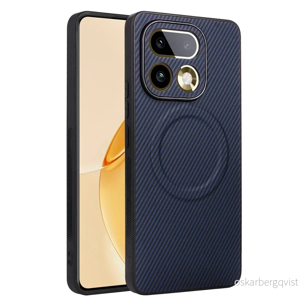 Realme 16 Pro+ EIDERWOOD Hybrid Carbon Deksel - MagSafe Kompatibel - B v:2183397