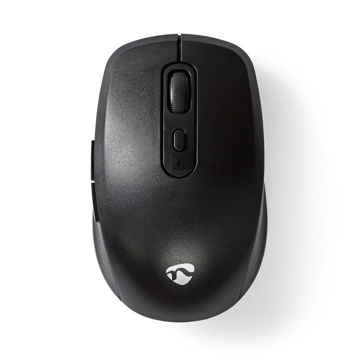 Nedis Mus | Wireless | 800 / 1200 / 1600 dpi | Justerbar DPI | Antall knapper: 6 | Right-Handed v:4447031