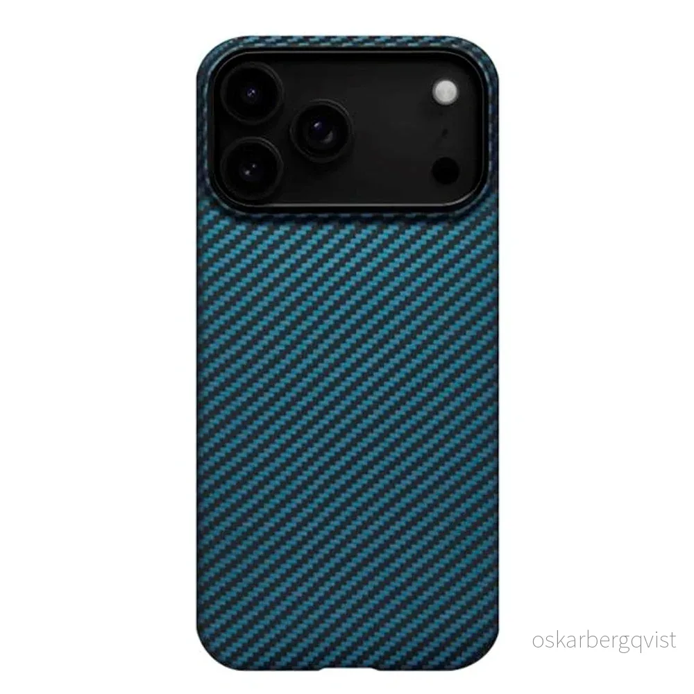 iPhone 17 Pro PITAKA Ultra Slim Deksel – MagSafe Kompatibel – Blue / G v:9178082 iPhone 17 Pro PITAKA Ultra Slim Deksel – MagSafe Kompatibel – Blue / G v:9178082