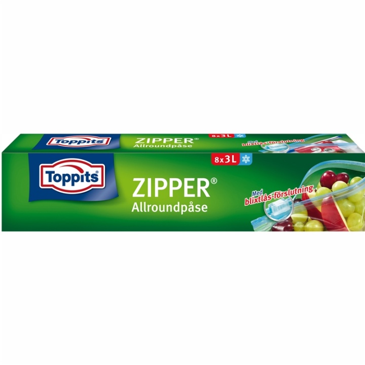 Toppits ZIPPER 3L 12stk DFP v:9436799