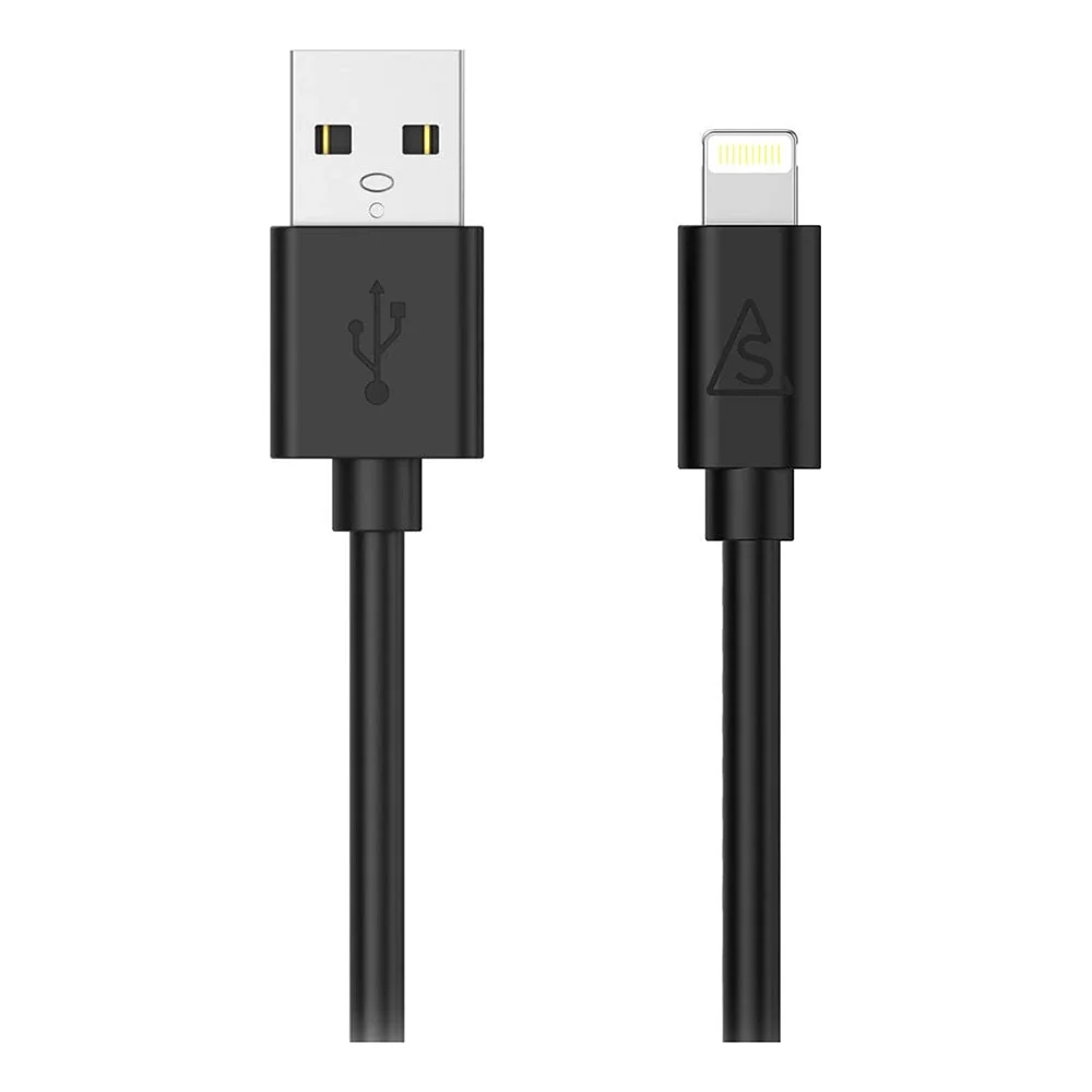 Smartline USB-A til Lightning Kabel 1m. - Sort v:2293904