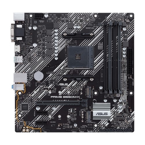 Asus PRIME B550M-K AMD B550 Socket AM4 micro ATX v:7159380