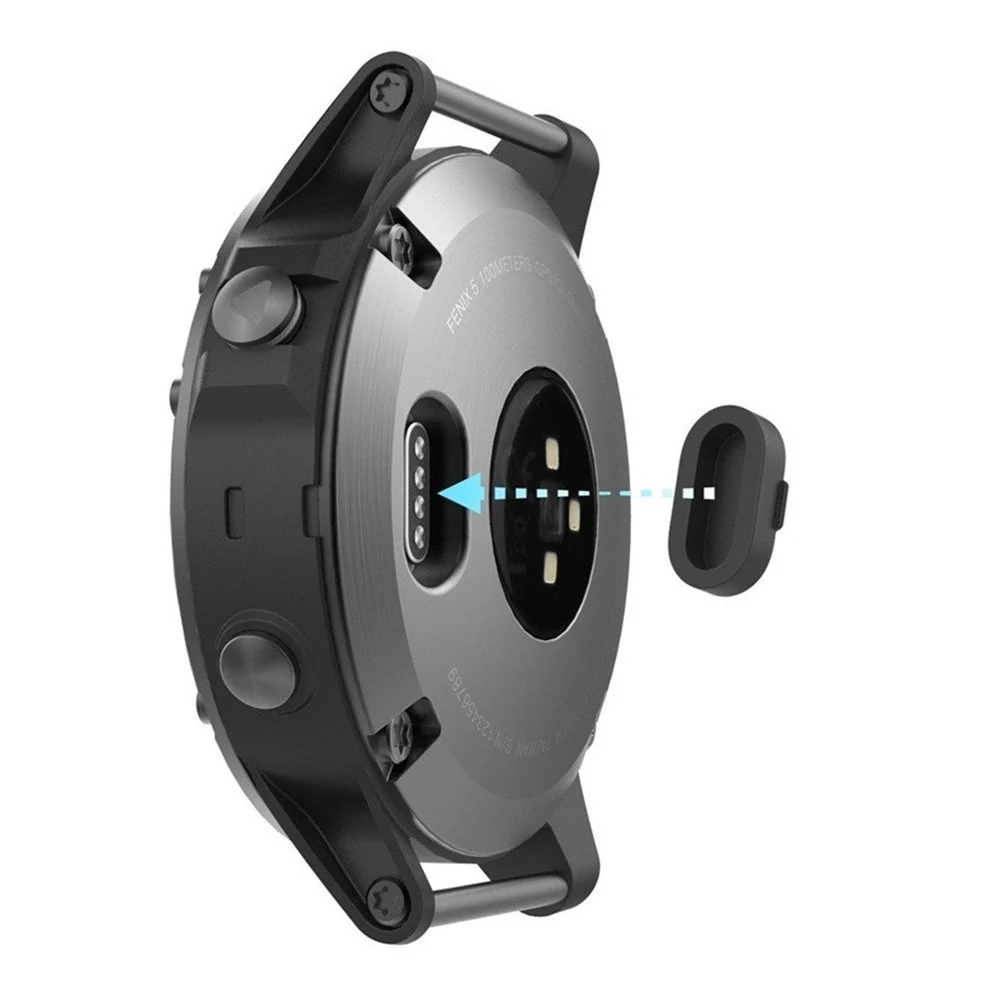 Universell Silikon Støvbeskytter til Garmin Smartwatch – 10 stk – Svar v:6393988