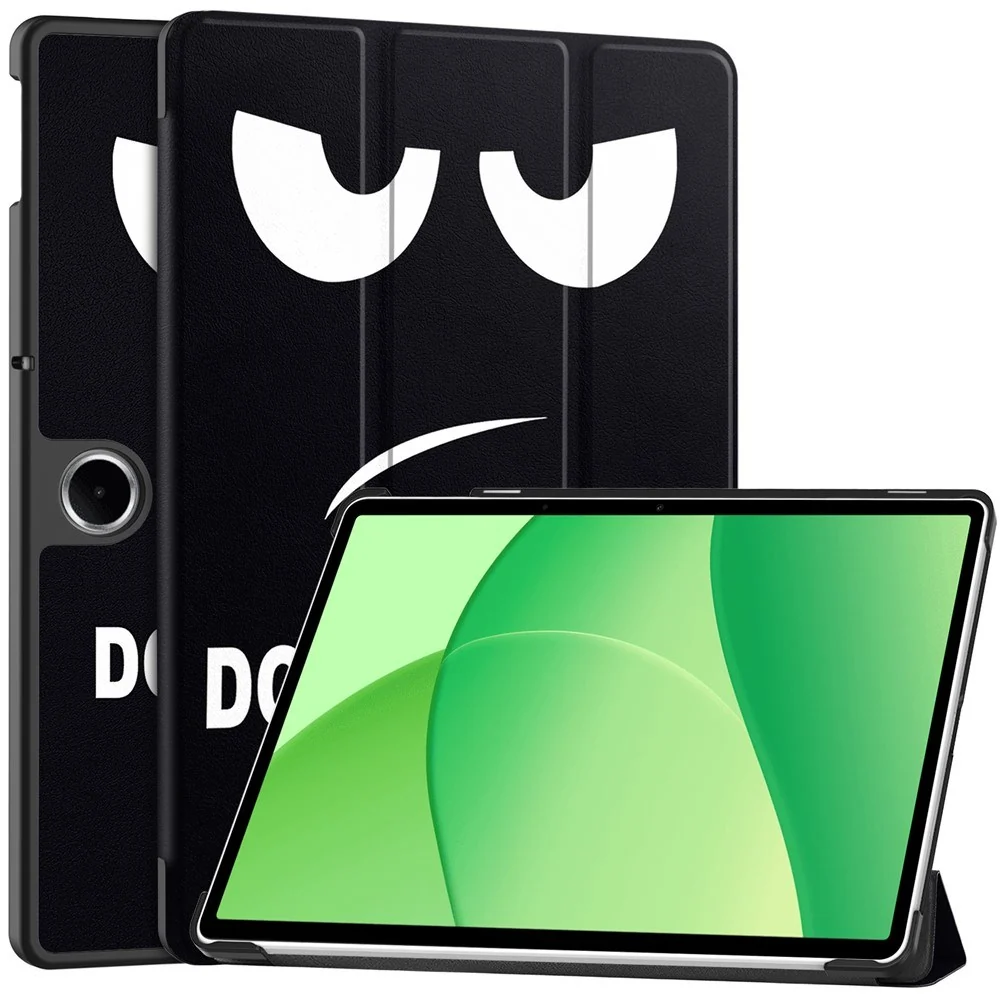 EIDERWOOD OnePlus Pad Lite / OPPO Pad SE Kunstskinn Flip Deksel – Don' v:439549 EIDERWOOD OnePlus Pad Lite / OPPO Pad SE Kunstskinn Flip Deksel – Don' v:439549
