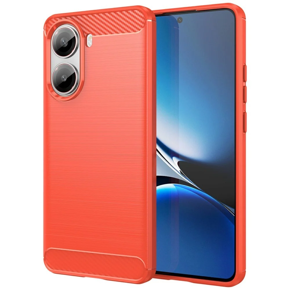 EIDERWOOD Xiaomi Poco X7 Pro Brushed Carbon Deksel – Rød v:8367228 EIDERWOOD Xiaomi Poco X7 Pro Brushed Carbon Deksel – Rød v:8367228