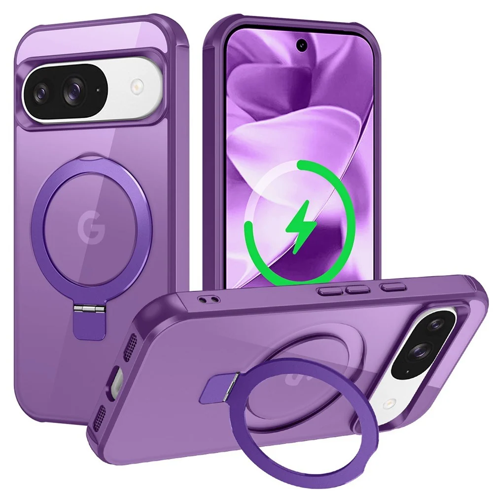 EIDERWOOD Google Pixel 10 / 10 Pro / 9 / 9 Pro Hybrid Deksel med Kicks v:8736798 EIDERWOOD Google Pixel 10 / 10 Pro / 9 / 9 Pro Hybrid Deksel med Kicks v:8736798