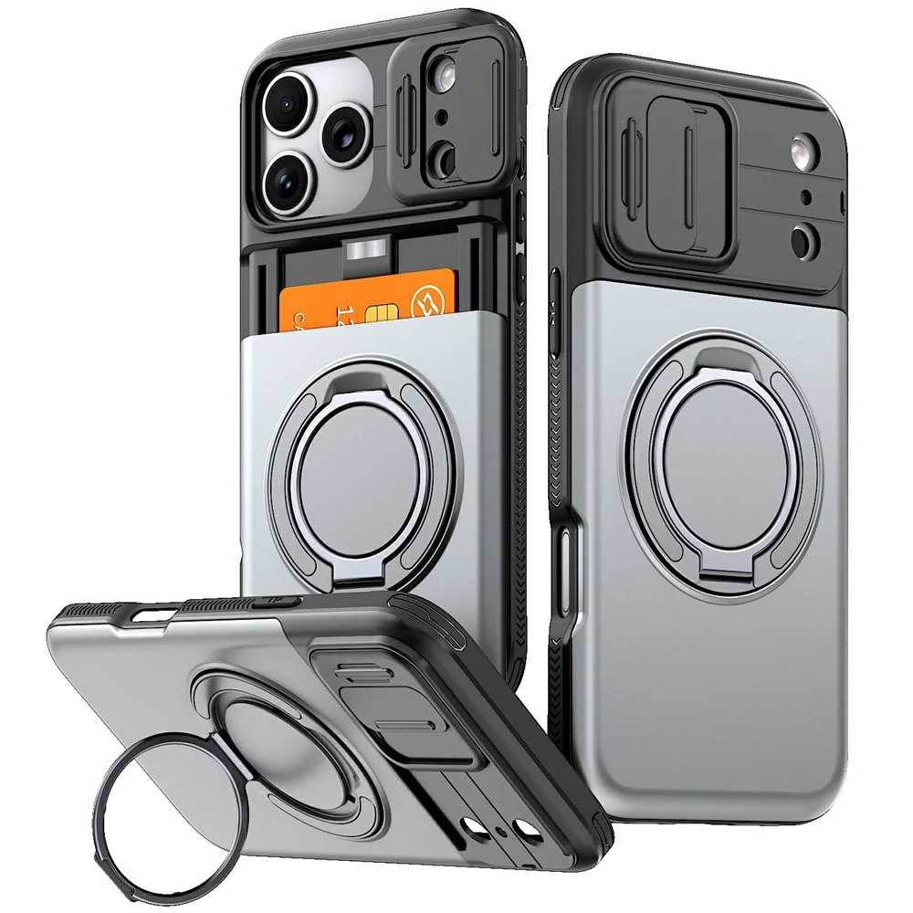 iPhone 18 Pro / 17 Pro EIDERWOOD Hybrid Håndverker Deksel m. Kortholde v:8213211 iPhone 18 Pro / 17 Pro EIDERWOOD Hybrid Håndverker Deksel m. Kortholde v:8213211