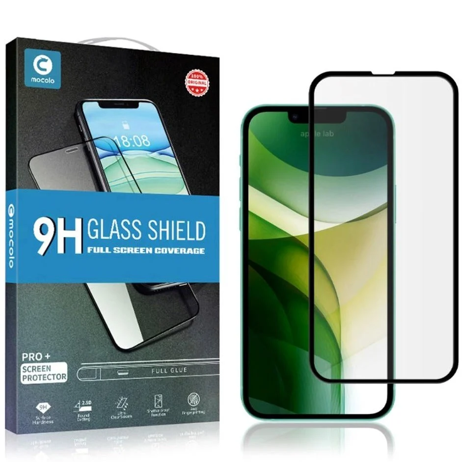 iPhone 13 Mini MOCOLO Herdet Glass – Full-fit – Svart Kant v:7340797 iPhone 13 Mini MOCOLO Herdet Glass – Full-fit – Svart Kant v:7340797