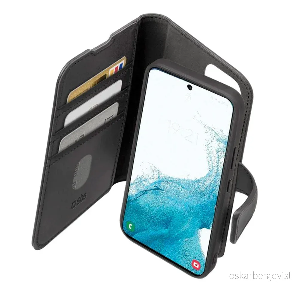Samsung Galaxy S22 SBS Duo Mag Wallet Deksel – Svart v:5195970 Samsung Galaxy S22 SBS Duo Mag Wallet Deksel – Svart v:5195970