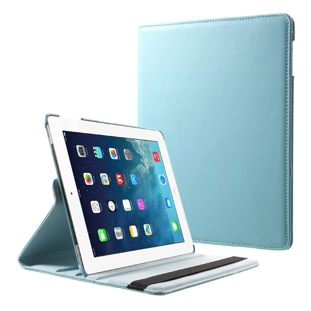 EIDERWOOD iPad 4 / 3 / 2 Kunstskinn Flip Deksel m. Strikk & Roterbar F v:1022505 EIDERWOOD iPad 4 / 3 / 2 Kunstskinn Flip Deksel m. Strikk & Roterbar F v:1022505