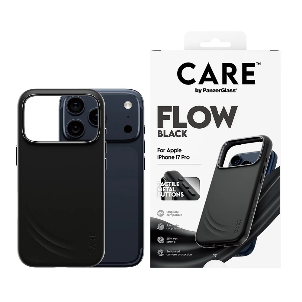 CARE by PanzerGlass iPhone 18 Pro / 17 Pro Feature Flow Deksel – MagSa v:4927548 CARE by PanzerGlass iPhone 18 Pro / 17 Pro Feature Flow Deksel – MagSa v:4927548