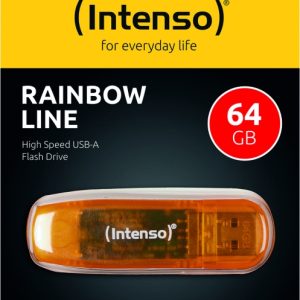 Intenso Rainbow Line 64GB Orange Intenso v:3237828 Intenso Rainbow Line 64GB Orange Intenso v:3237828