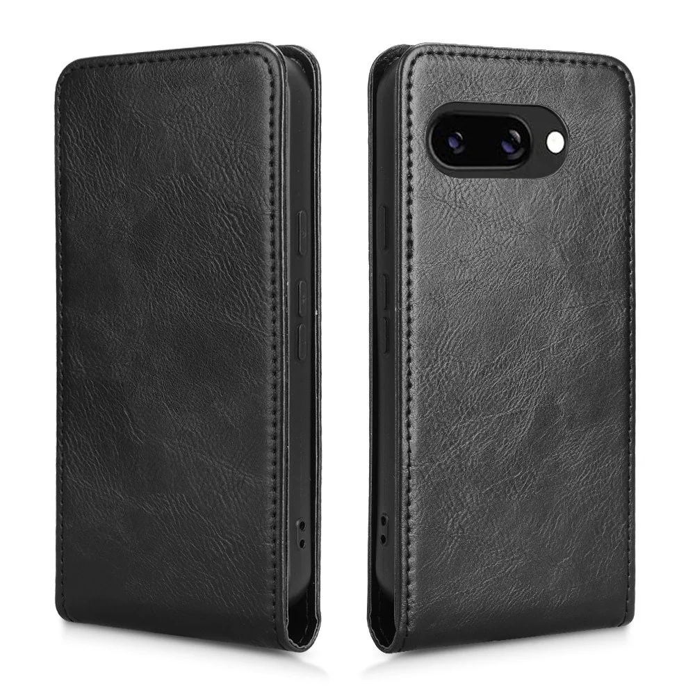 EIDERWOOD Google Pixel 9a Kunstskinn Flip Deksel m. Kortlomme – Svart v:8168275 EIDERWOOD Google Pixel 9a Kunstskinn Flip Deksel m. Kortlomme – Svart v:8168275