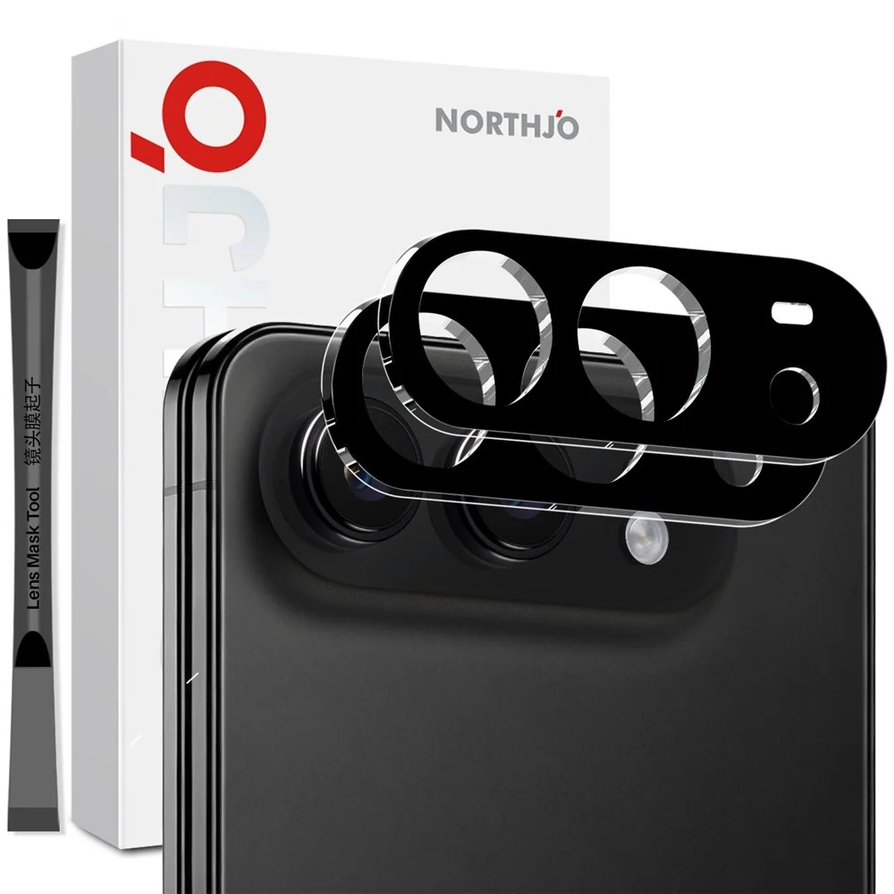iPhone Duo NORTHJO Herdet Kameralinse Glass – 2 Stk. – Svart v:4704048 iPhone Duo NORTHJO Herdet Kameralinse Glass – 2 Stk. – Svart v:4704048