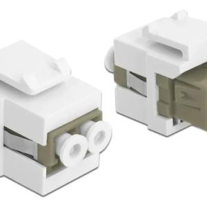 DeLOCK Keystone-modul LC Duplex hunn til LC Duplex hunn v:1274984 DeLOCK Keystone-modul LC Duplex hunn til LC Duplex hunn v:1274984