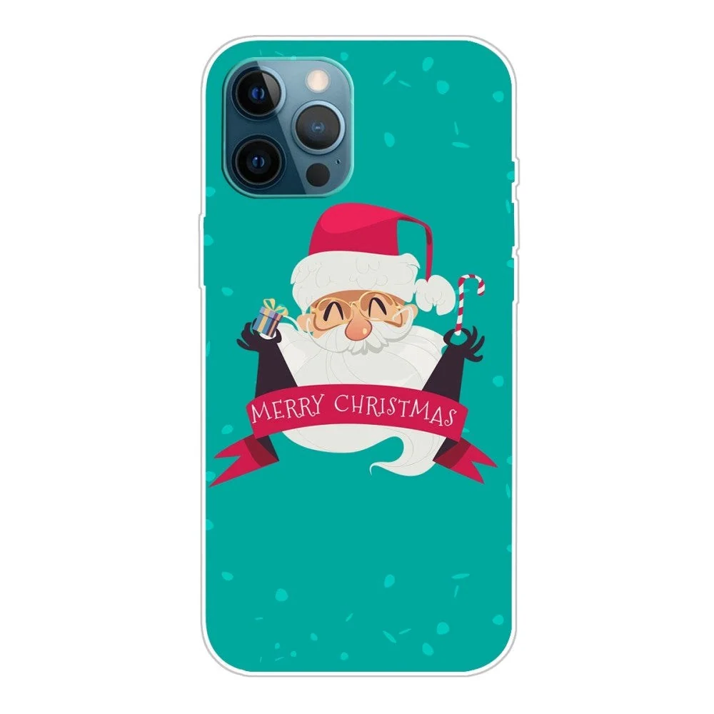 iPhone 14 Pro TPU Plast Jul Deksel – Julenissen med Gave og Julepinne v:4854021 iPhone 14 Pro TPU Plast Jul Deksel – Julenissen med Gave og Julepinne v:4854021