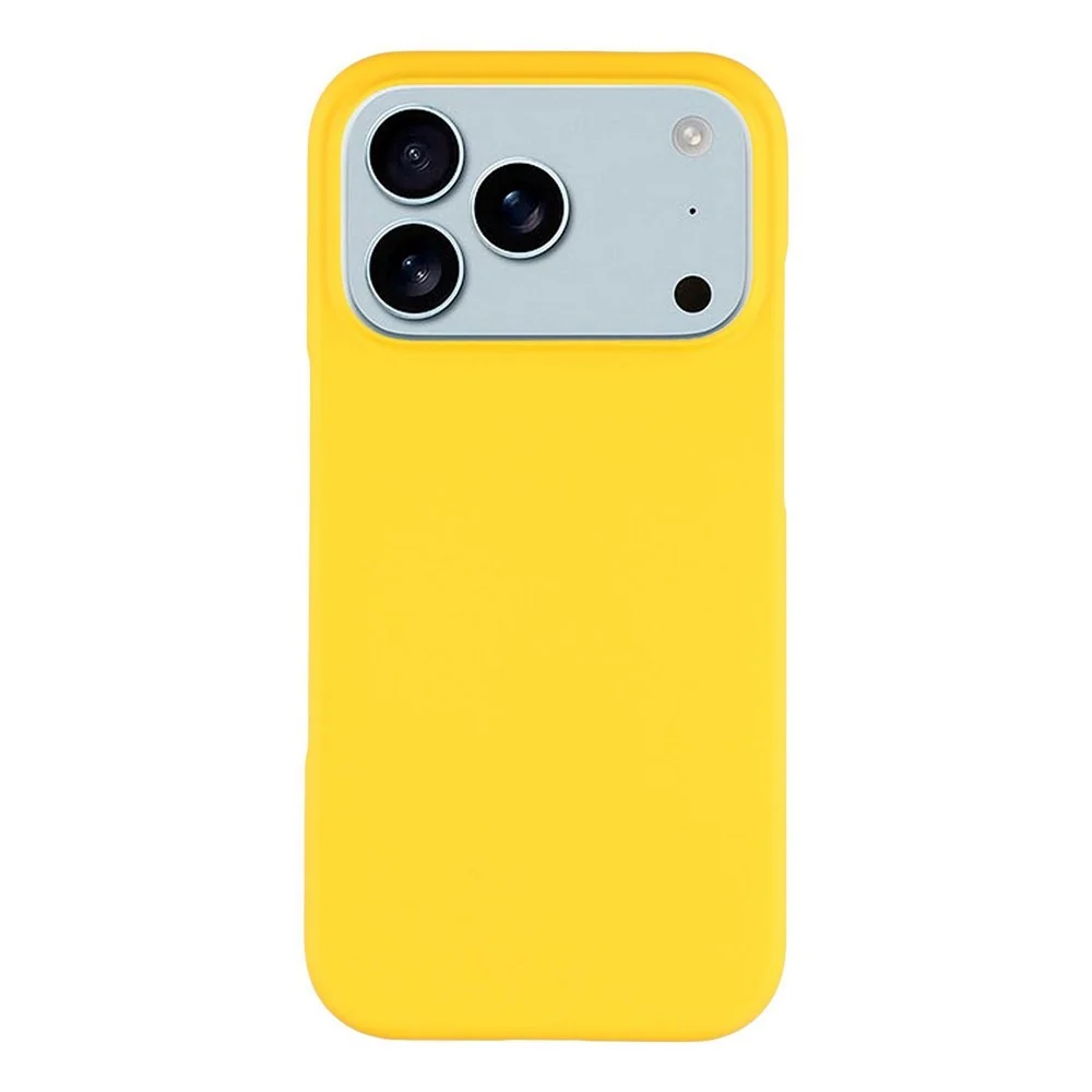 EIDERWOOD iPhone 17 Pro Hard Plast Deksel – Gul v:7223747