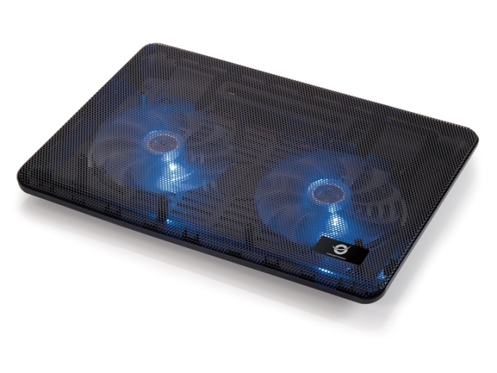 Conceptronic CNBCOOLPAD2F kjøleputer for bærbare datamaskiner 43,2 cm (17) Svart v:6389550